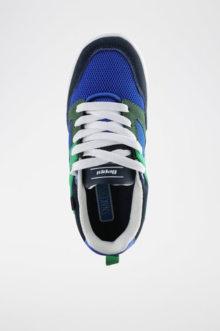 Sneakers in pelle scamosciata - Blu