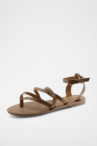 Sandali alla schiva - Marrone chiaro