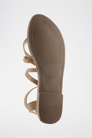 Sandali alla schiva - Marrone chiaro