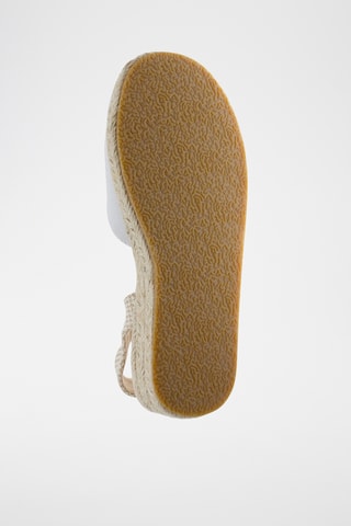 Espadrillas con zeppa - Argentato