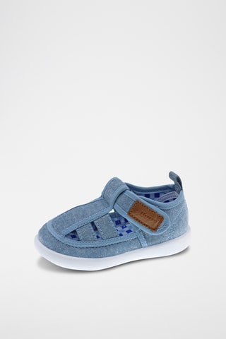 Sneakers in jeans - Blu