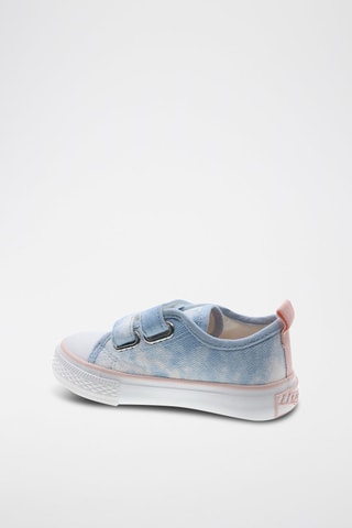 Sneakers in jeans tie and dye - Blu