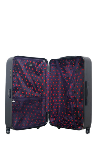  Maleta grande Eleonor (L) - 75 cm  - Negro