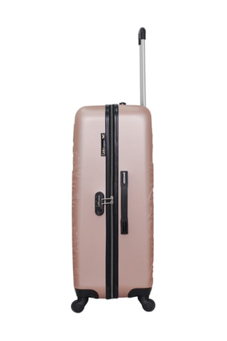 Maleta grande Naïs (L) - 75 cm - Rosa dorado