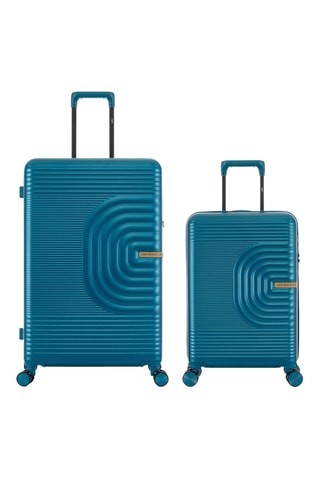 Maleta de cabina y maleta grande Celia (S/L) - 59/76 cm - Azul