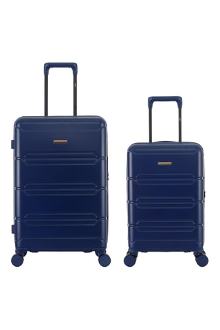 Maleta de cabina y maleta mediana Lynda (XS/M) - 55/66 cm - Azul oscuro