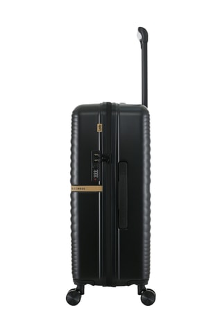 Maleta de cabina low cost y maleta mediana Celia (XS/M) - 55/66 cm - Negro