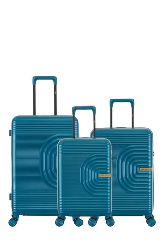 Juego de 3 maletas Celia (XS/S/M) - 55/59/66 cm - Azul