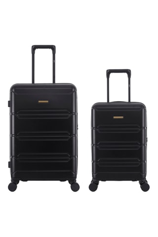 Maleta de cabina y maleta mediana Lynda (XS/M) - 55/66 cm - Negro