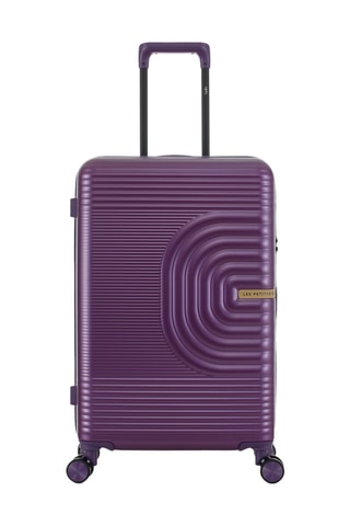 Maleta de cabina low cost y maleta mediana Celia (XS/M) - 55/66 cm - Violeta