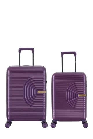Maleta de cabina low cost y maleta de cabina Celia (XS/S) - 55/59 cm - Violeta