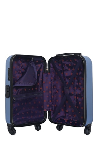 Maleta de cabina low cost Francette (XS) - 50 cm - Azul