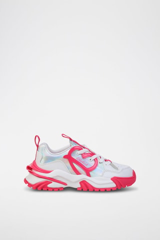 Zapatillas - Blanco y rosa
