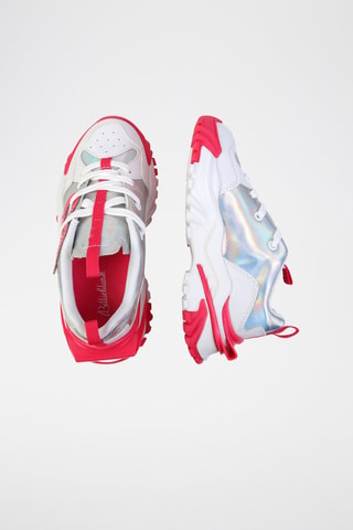 Zapatillas - Blanco y rosa