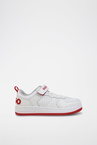 Zapatillas - Blanco y rojo - Hugo
