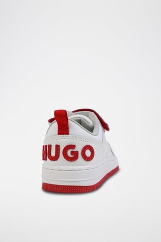 Zapatillas - Blanco y rojo - Hugo