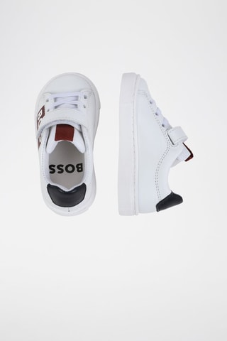 Zapatillas de piel - Blanco - Boss