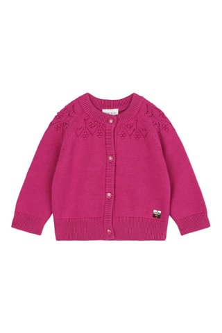 Cárdigan de algodón orgánico - Rosa - Carrément Beau