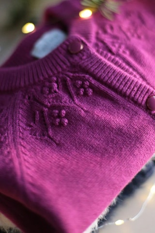 Cárdigan de algodón orgánico - Rosa - Carrément Beau