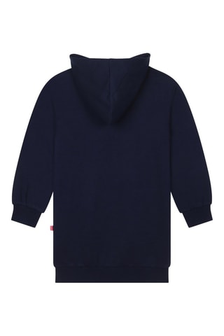 Vestido con capucha - Azul marino
