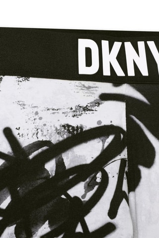 Leggings - Blanco y negro - DKNY