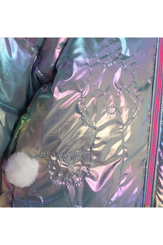 Anorak con capucha - Plateado