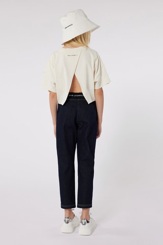 Camiseta de algodón orgánico - Blanco - Karl Lagerfeld