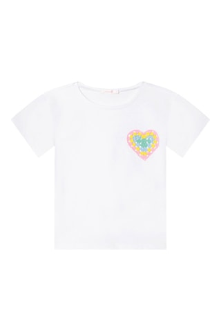 Camiseta - Blanco - Billieblush