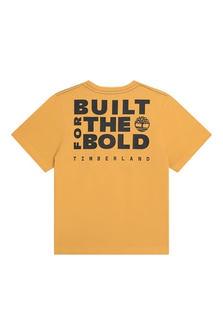 Camiseta de algodón orgánico - Amarillo - Timberland