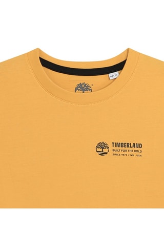 Camiseta de algodón orgánico - Amarillo - Timberland