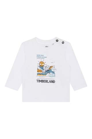 Camiseta - Blanco y azul - Timberland