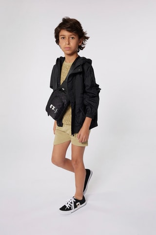 Bermudas de algodón orgánico - Caqui - Karl Lagerfeld