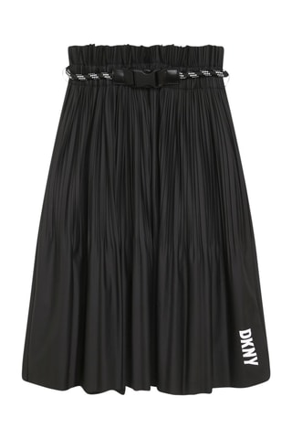 Falda plisada - Negro - DKNY