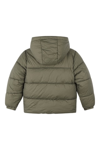 Anorak con capucha - Caqui