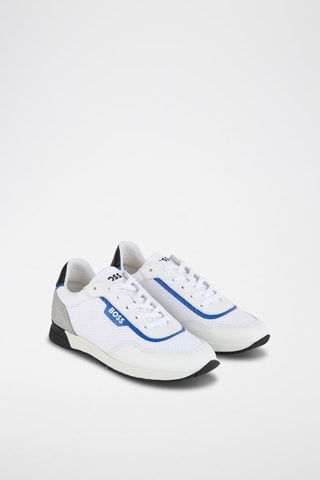 Zapatillas de piel - Blanco - Boss
