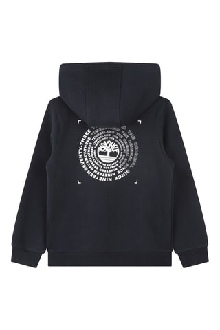 Sudadera de algodón orgánico con capucha - Azul marino  - Timberland