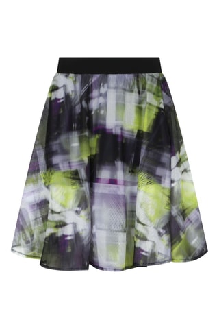 Falda - Negro y violeta - DKNY