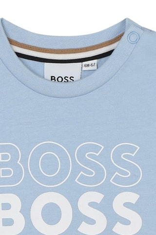 Camiseta - Celeste - Boss