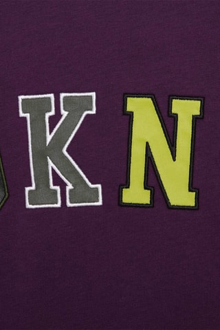 Camiseta de algodón orgánico - Violeta - DKNY