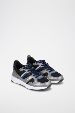 Zapatillas de piel - Gris - Boss