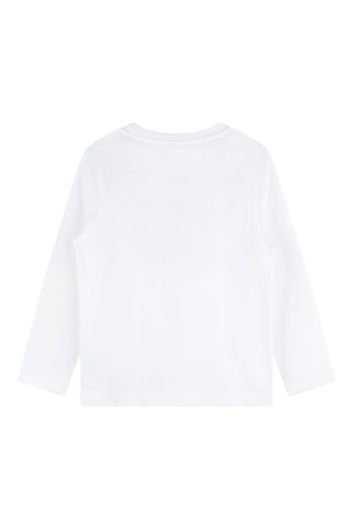 Camiseta de algodón orgánico - Blanco y gris  - Timberland