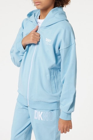 Sudadera con capucha - Azul - DKNY