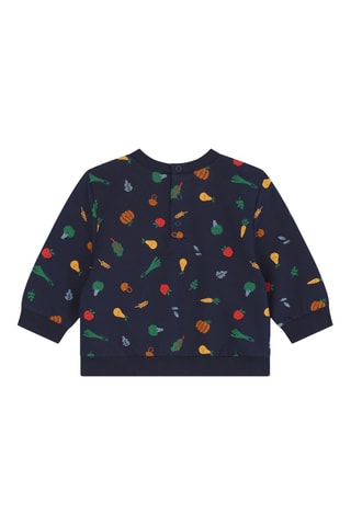 Sudadera de algodón orgánico - Azul marino - Carrément Beau