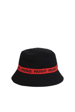 Gorro bucket reversible - Negro y blanco - Hugo