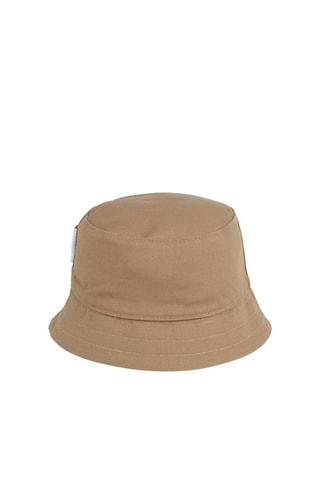 Gorro bucket reversible - Blanco y beige - Boss