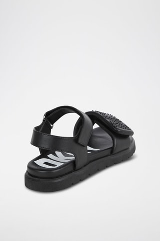 Sandalias de piel - Negro - DKNY