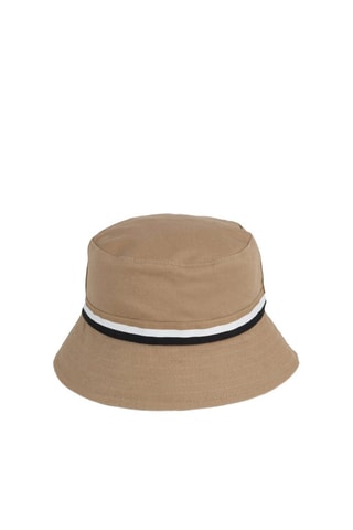 Gorro bucket reversible - Beige y blanco - Boss
