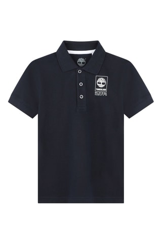 Polo de algodón orgánico - Azul marino - Timberland