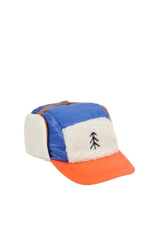 Chapka - Naranja y azul cobalto - Carrément Beau