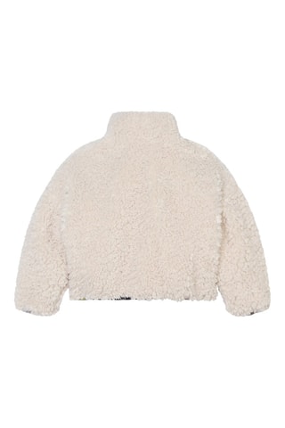 Anorak reversible - Blanco y violeta - DKNY
